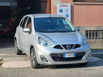 Usata Nissan Micra N-TEC 80 CV (58 kW) 2015 Grigio Utilitaria