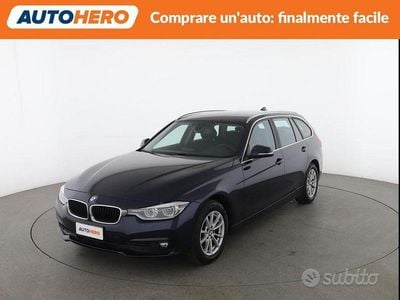 Usata BMW 316 Advantage 2017 Blu Station wagon
