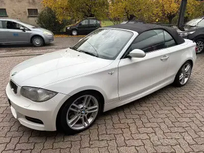 Usata BMW 135 Cabriolet M Sport 306 CV (225 kW) 2009 Bianco Cabrio