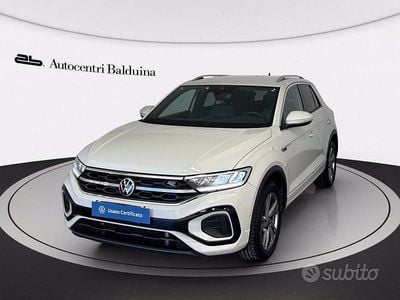 Ascot grey Usata 2022 VW T-Roc R-line SUV | 24.900 € (Buon prezzo)