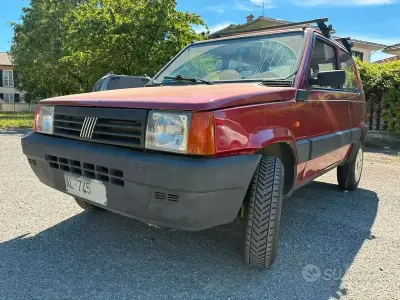 Usata Fiat Panda 4x4 1992 Rosso Utilitaria