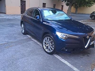 Usata Alfa Romeo Stelvio 179 CV (131 kW) 2018 Blu SUV