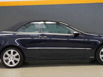 Usata Mercedes CLK320 Elegance 218 CV (160 kW) 2003 Blu/azzurro Cabrio