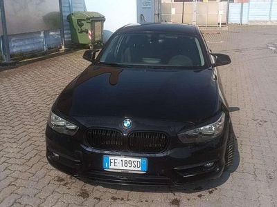 Usata BMW 116 Sport Line 116 CV (85 kW) 2016 Nero Utilitaria