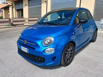 Usata Fiat 500C Sport 69 CV (50 kW) 2021 Blu Cabrio