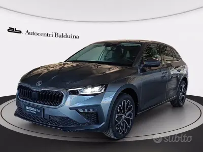Usata Skoda Scala Style 116 CV (85 kW) 2024 Grigio graphite metallizzato Utilitaria