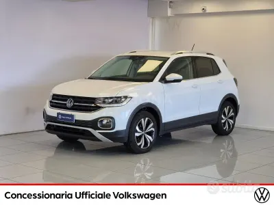 Usata VW T-Cross Advance 110 CV (80 kW) 2023 Bianco SUV