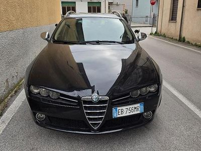Usata Alfa Romeo 159 Progression 150 CV (110 kW) 2010 Nero Station wagon