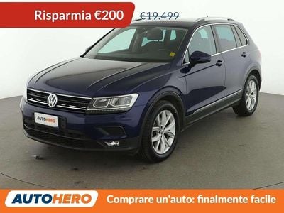 Usata VW Tiguan Business 150 CV (110 kW) 2017 Blu SUV
