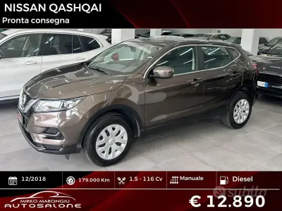 Usata Nissan Qashqai 116 CV (85 kW) 2018 Grigio SUV