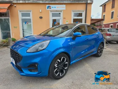 Second-hand Ford Puma ST-Line X 125 CP (91 kW) 2020 Albastru SUV