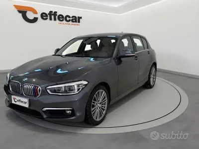 Usata BMW 116 Sport Line 116 CV (85 kW) 2019 Grigio Utilitaria