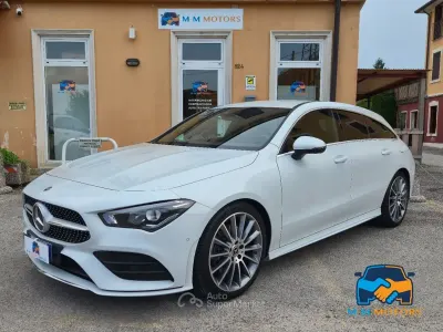 Usata Mercedes CLA200 Premium 163 CV (119 kW) 2020 Bianco Station wagon