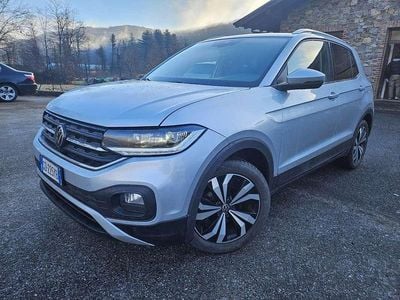 Usata VW T-Cross Advance 110 CV (80 kW) 2021 Grigio SUV