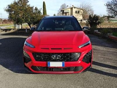 Usata Hyundai Kona N Line 120 CV (88 kW) 2021 Rosso SUV