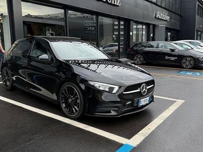 Usata Mercedes A200 Edition 1 150 CV (110 kW) 2022 Nero Berlina