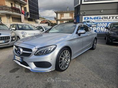 Usata Mercedes C220 Premium Plus 170 CV (125 kW) 2017 Argento Coupé