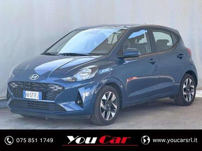Usata Hyundai i10 63 CV (46 kW) 2025 Blu/azzurro Utilitaria