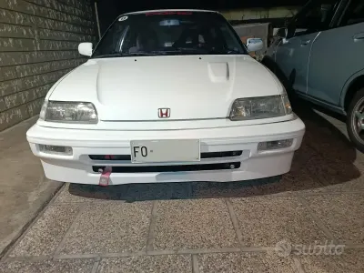 Usata Honda Civic 131 CV (96 kW) 1990 Bianco Coupé