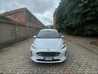Usata Ford Fiesta Titanium 75 CV (55 kW) 2021 Bianco Utilitaria