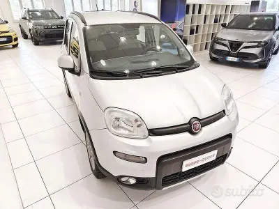 Usata Fiat Panda 4x4 S 75 CV (55 kW) 2013 Bianco Utilitaria