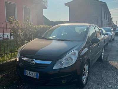Usata Opel Corsa 2007 Nero Utilitaria