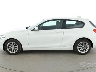 Usata BMW 116 2019 Bianco Utilitaria