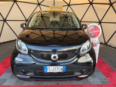 Usata Smart ForFour Passion 71 CV (52 kW) 2017 Nero Utilitaria