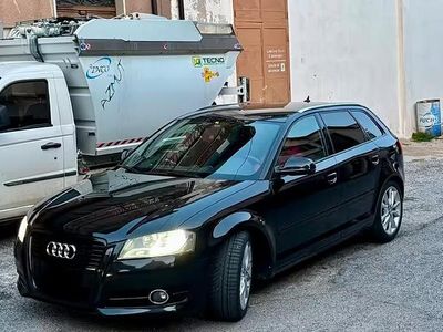Usata Audi A3 105 CV (77 kW) 2011 Nero Utilitaria