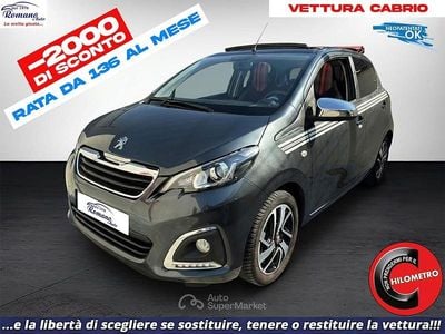 Usata Peugeot 108 Collection 72 CV (52 kW) 2020 Grigio Cabrio