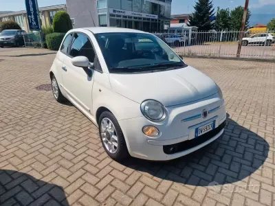 Usata Fiat 500 Lounge 69 CV (50 kW) 2008 Bianco Berlina