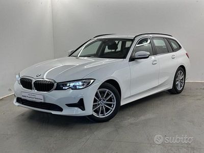 Usata BMW 316 Advantage 122 CV (89 kW) 2021 Bianco Station wagon