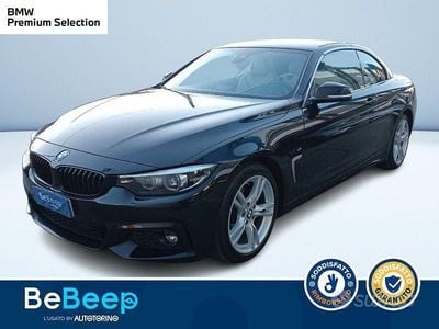 Usata BMW 420 M Sport 190 CV (139 kW) 2019 Nero Cabrio