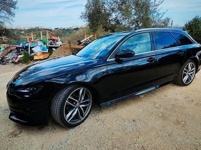 Usata Audi A6 S-Line 190 CV (139 kW) 2018 Nero Station wagon
