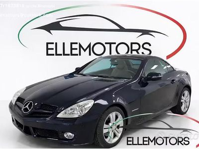 Usata Mercedes SLK200 184 CV (135 kW) 2010 Blu Cabrio