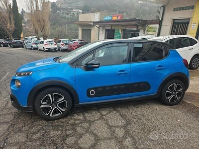 Usata Citroën C3 PureTech 82 CV (60 kW) 2018 Blu Utilitaria