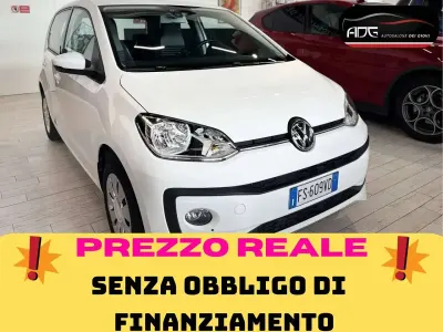 Usata VW up! 60 CV (44 kW) 2018 Bianco pastello Utilitaria