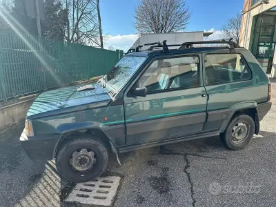 Usata Fiat Panda 4x4 54 CV (39 kW) 1996 Verde Utilitaria