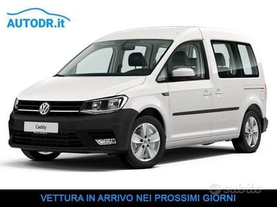 Usata VW Caddy 110 CV (80 kW) 2019 Bianco Monovolume