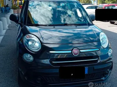 Usata Fiat 500L 95 CV (69 kW) 2019 Nero Monovolume