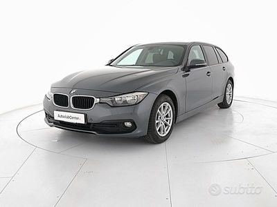 Usata BMW 316 Advantage 116 CV (85 kW) 2015 Grigio Station wagon