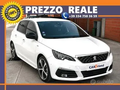 Usata Peugeot 308 GT-line 131 CV (96 kW) 2018 Bianco Berlina