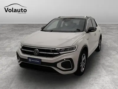 Usata VW T-Roc R-line 110 CV (80 kW) 2023 Beige SUV