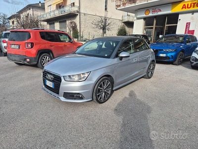 Usata Audi A1 Sportback S-Line 90 CV (66 kW) 2017 Grigio Utilitaria