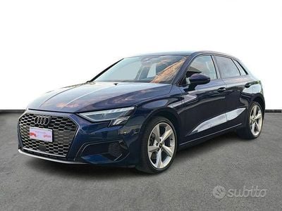 Usata Audi A3 Advanced 204 CV (150 kW) 2022 Blu Berlina