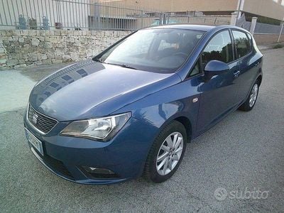 Usata Seat Ibiza Style 75 CV (55 kW) 2014 Blu Berlina
