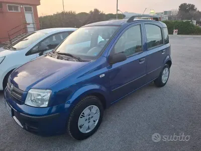 Usata Fiat Panda 69 CV (50 kW) 2007 Blu Utilitaria