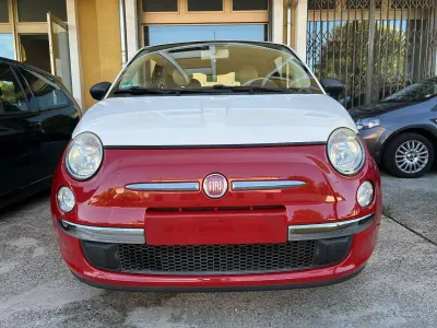 Usata Fiat 500 Lounge 69 CV (50 kW) 2012 Rosso Utilitaria