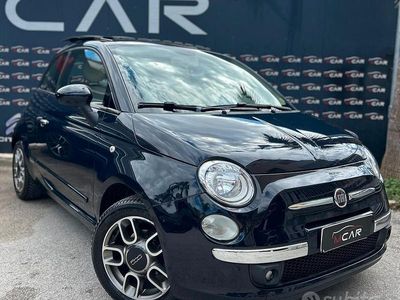 Usata Fiat 500 Lounge 69 CV (50 kW) 2011 Blu Berlina