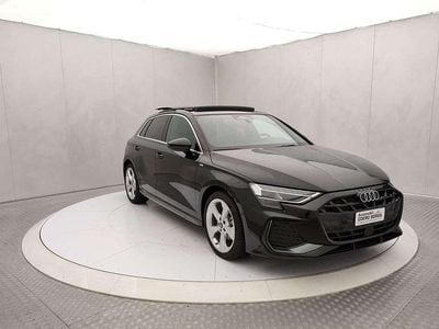 Ny Audi A3 Sportback S-Line 150 HK (110 kW) 2025 Svart Halvkombi